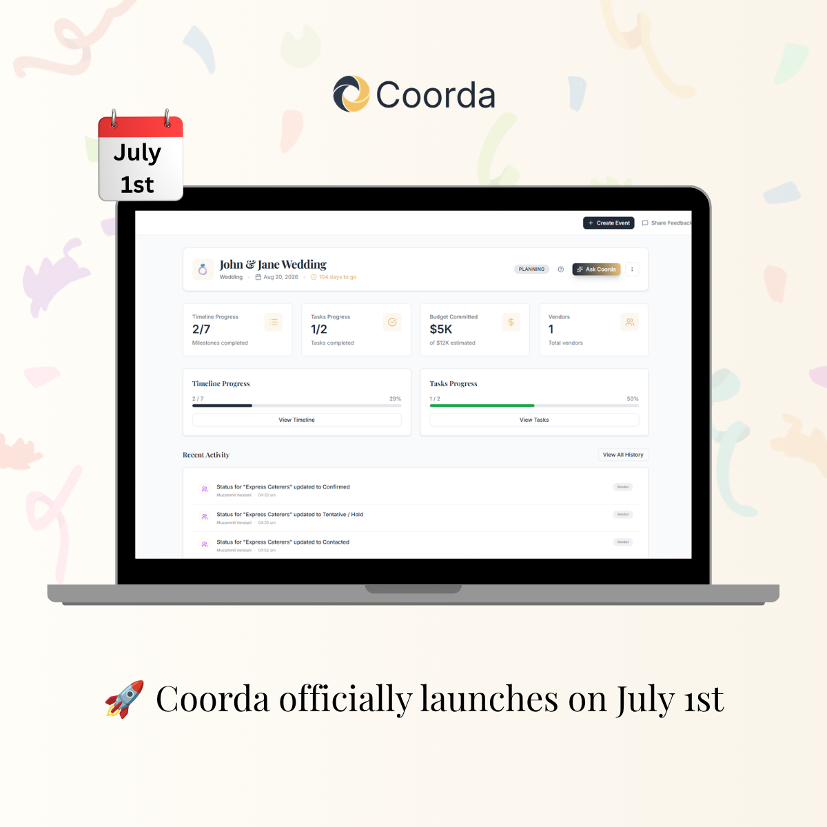 Coorda Public Launch Announced for July 1, 2026